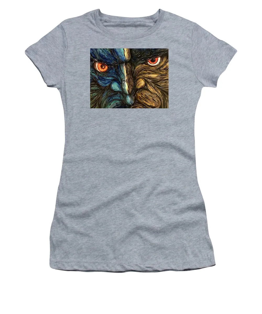 Angry Eyes - Women's T-Shirt