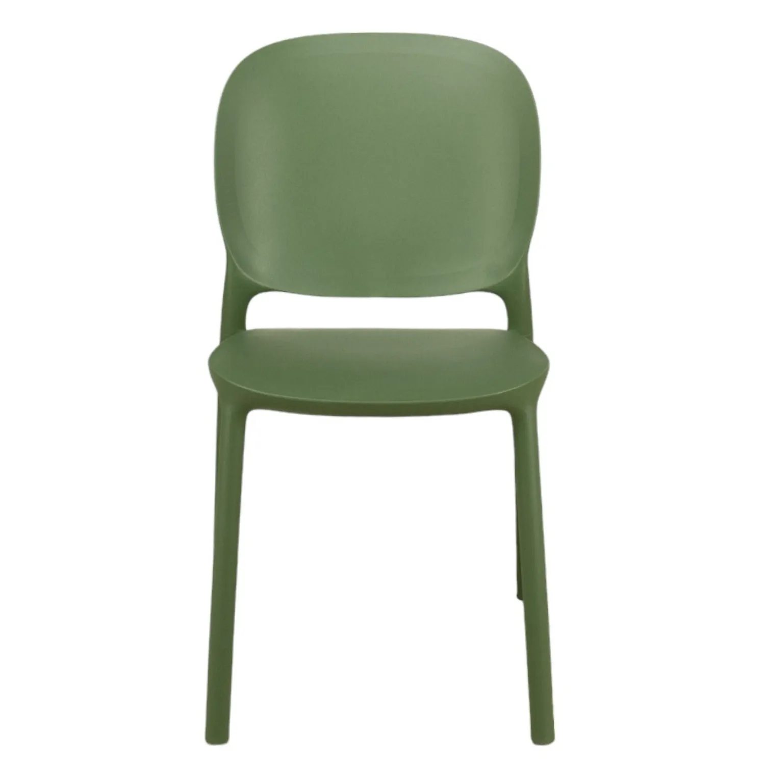 Arc Olive Green Side Chair