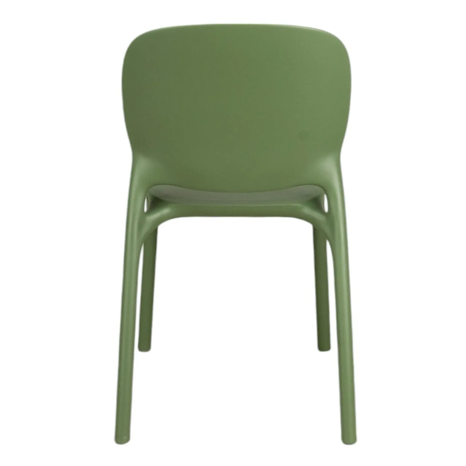 Arc Olive Green Side Chair