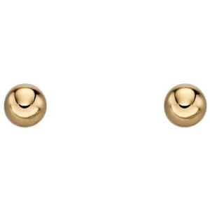 Beginnings 4mm Ball Stud Earrings - Gold