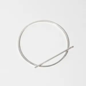 Embrace Bangle - Sterling Silver