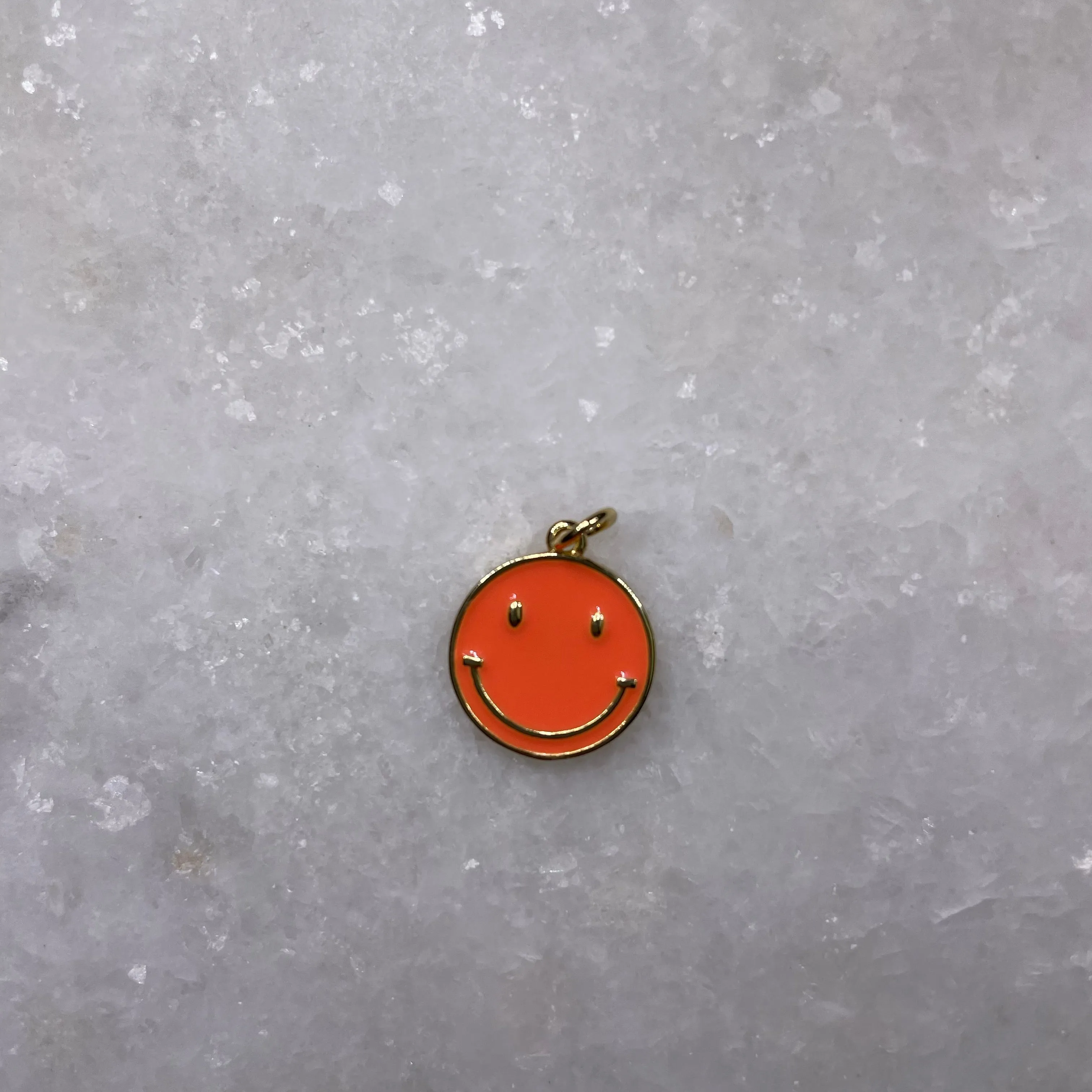 Enamel Smiley Charms-Assorted