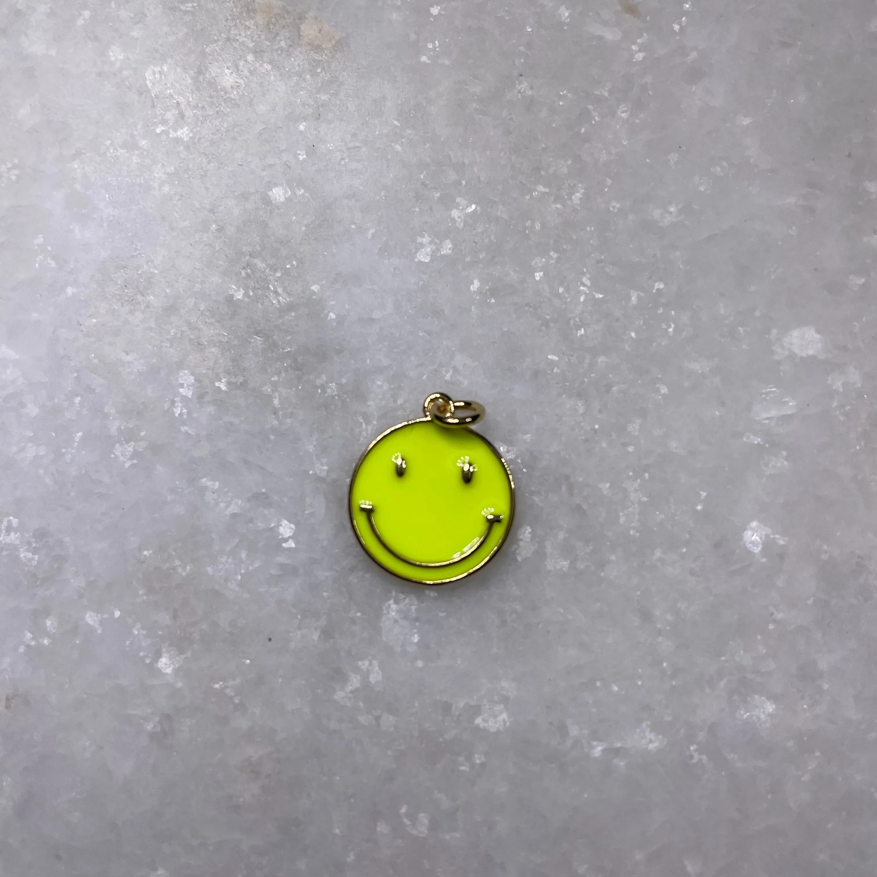 Enamel Smiley Charms-Assorted