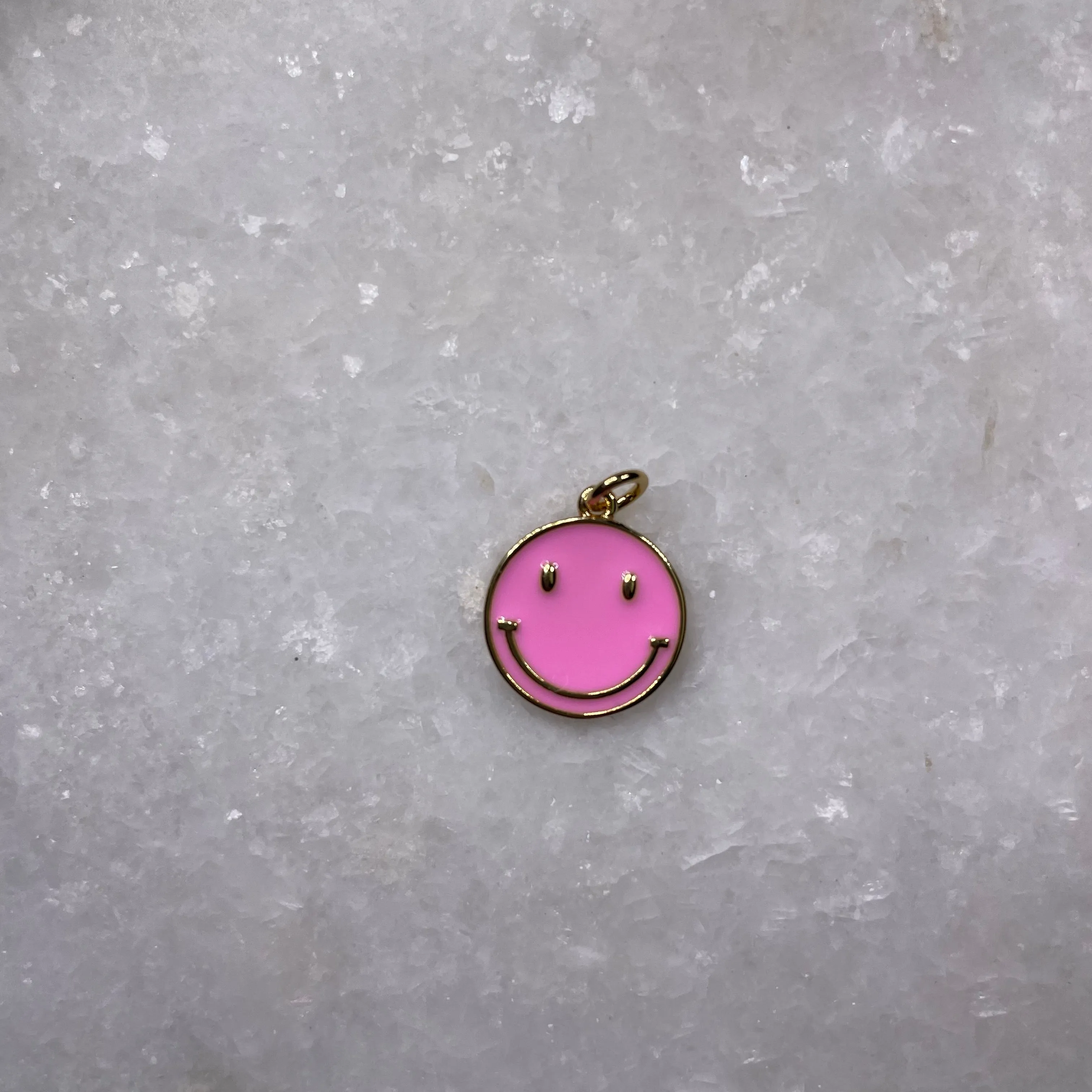 Enamel Smiley Charms-Assorted