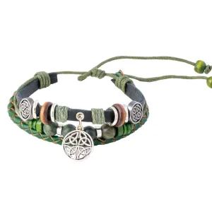 Four Trinities Leather Bracelet