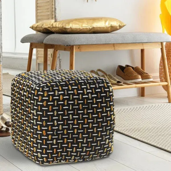 Havana 34023GOL Gold Pouf