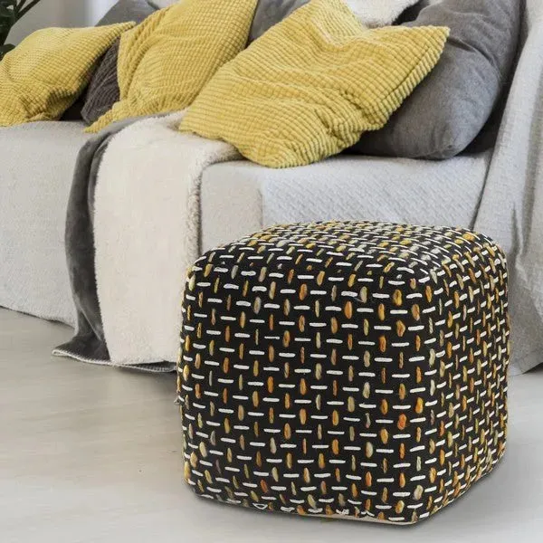 Havana 34023GOL Gold Pouf