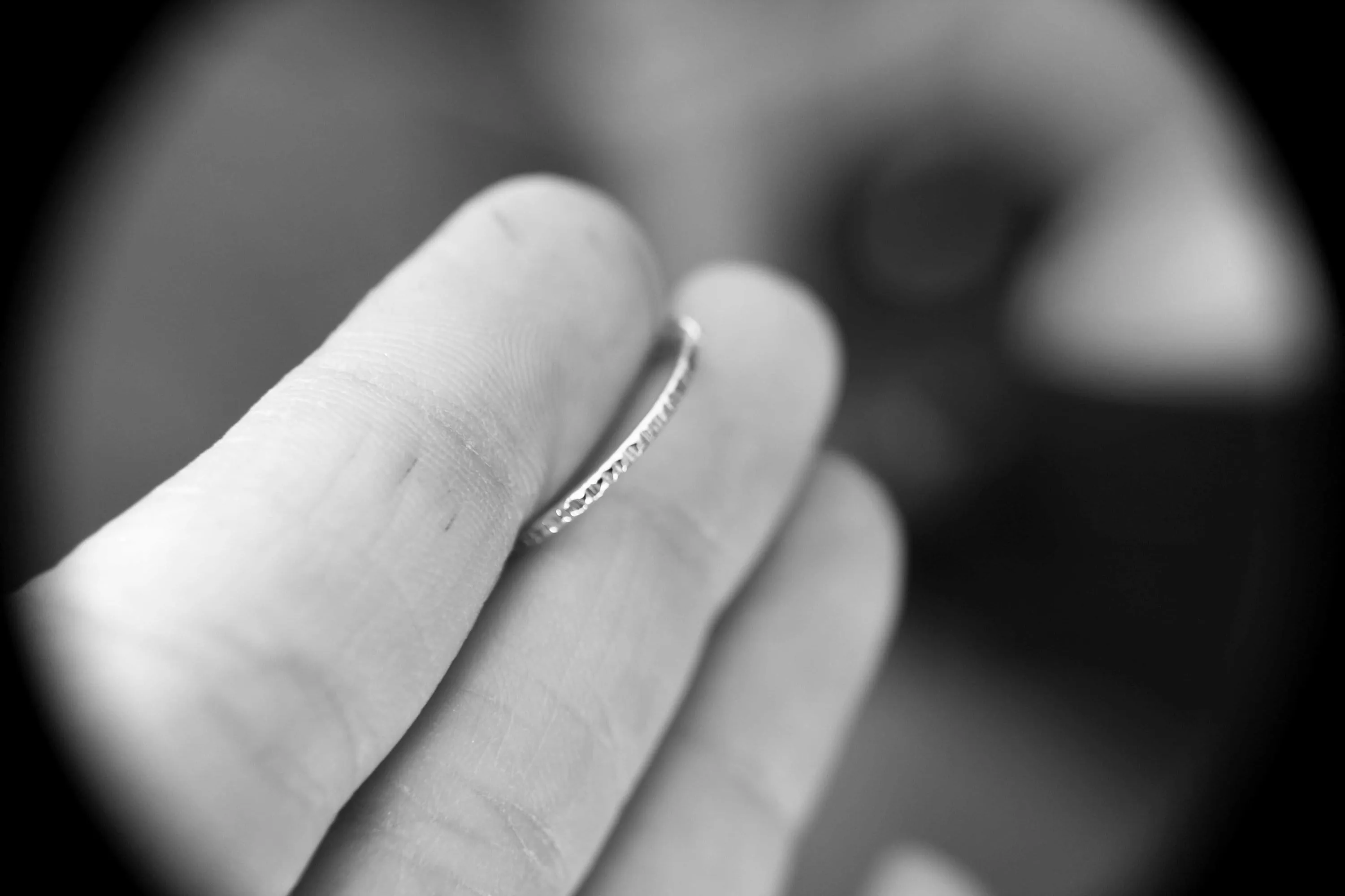 Leaf Ring, Stacking Ring, Nature Jewelry, Simple Silver Ring, Gift, Textured Ring, Boho Ring, Unique Ring, Minimalist, Leaf Jewelry