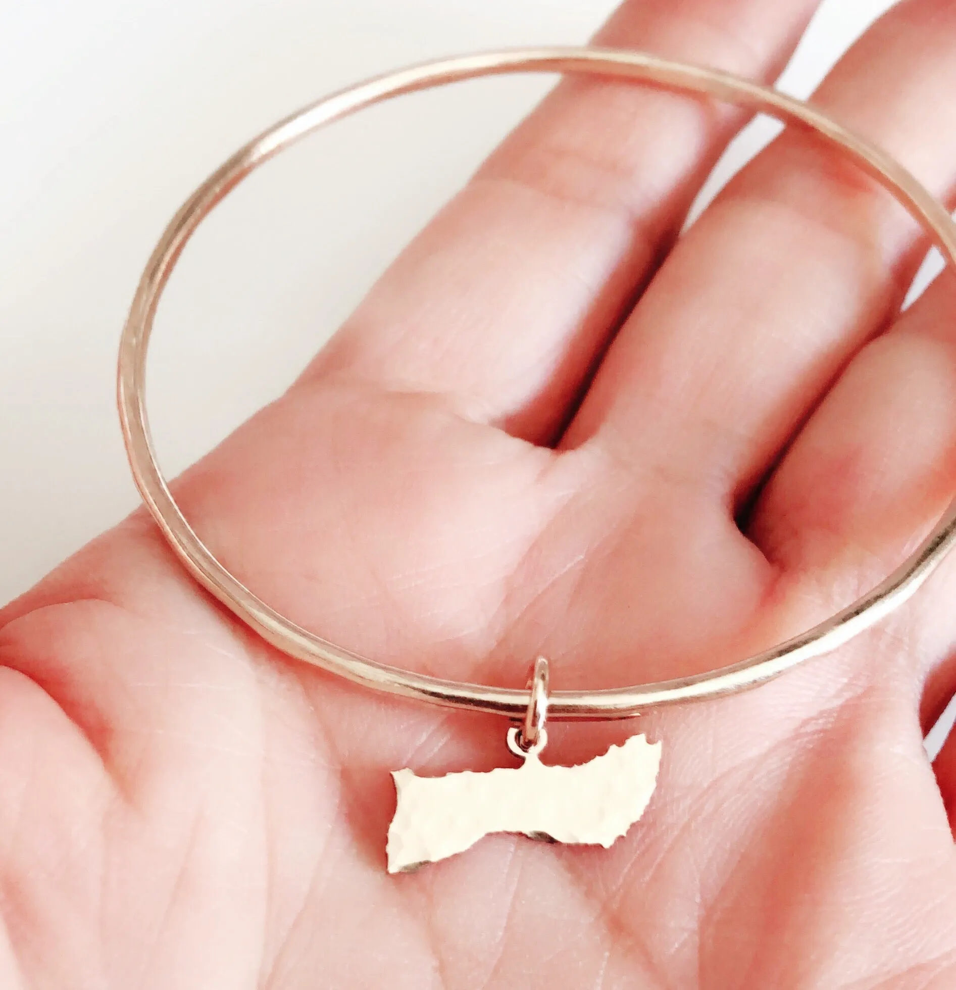 Molokai charm bangle (B424)