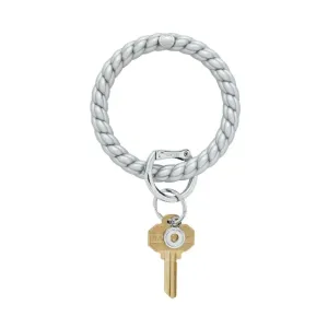 Oventure Big Braided O Key Ring - Quicksilver