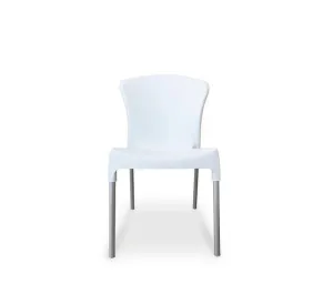 Stella Chair – White (Stackable)