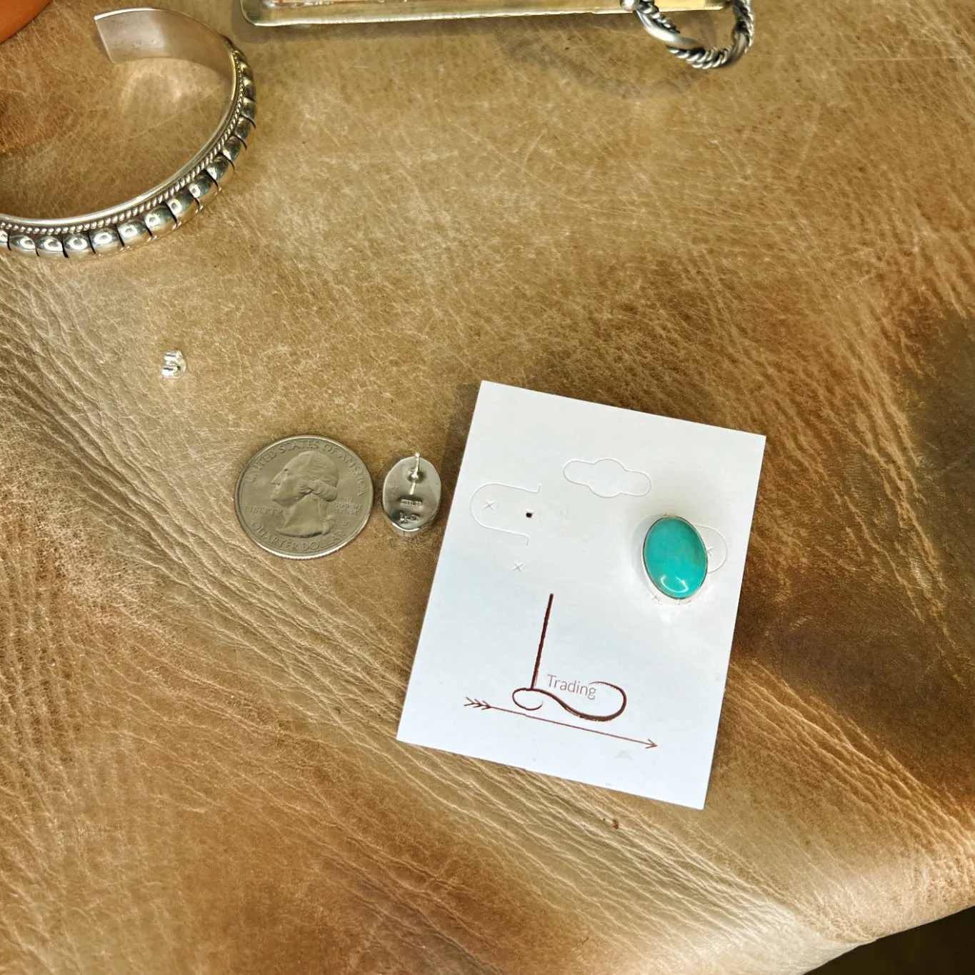 The Clovis Azul Turquoise Studs