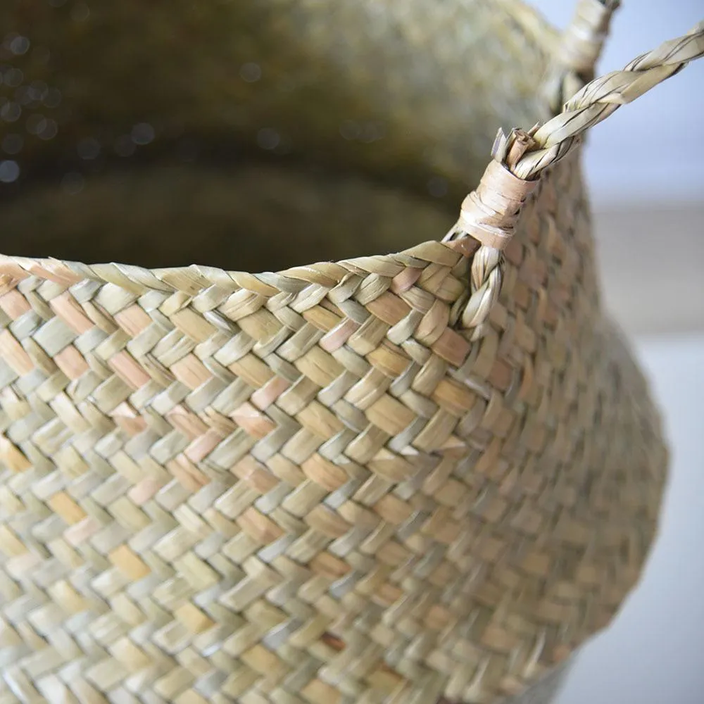 Woven Jute Basket for Plants